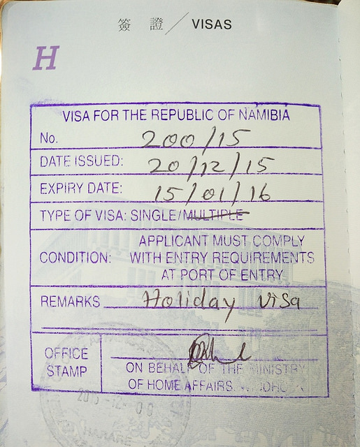 Namibia Visa